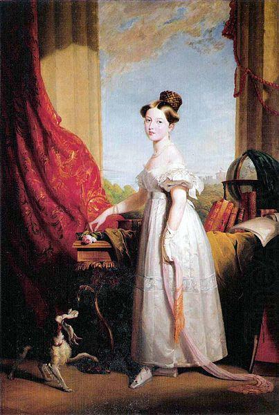 Portrait of Princess Victoria of Kent, George Hayter